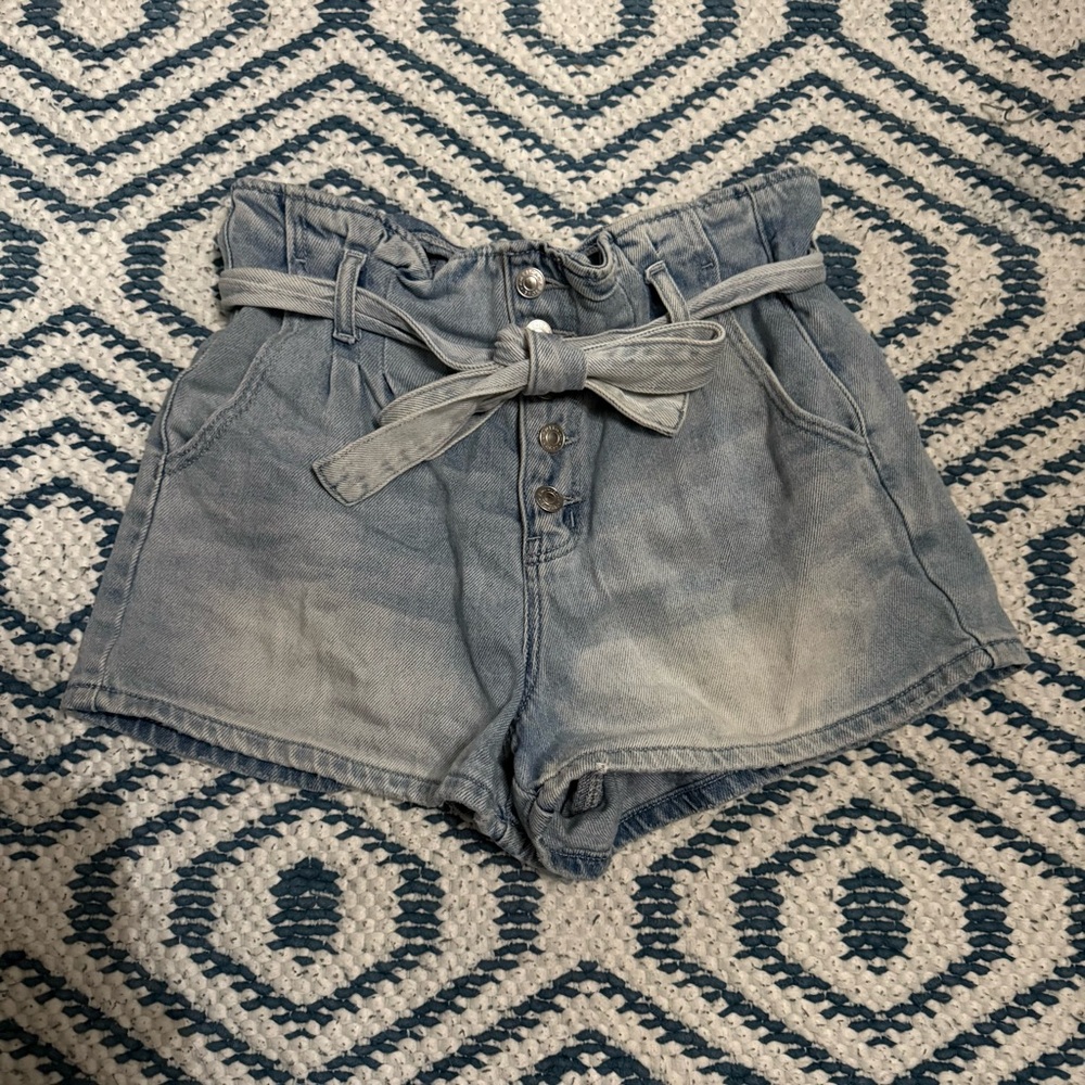 American Eagle high waist jean shorts